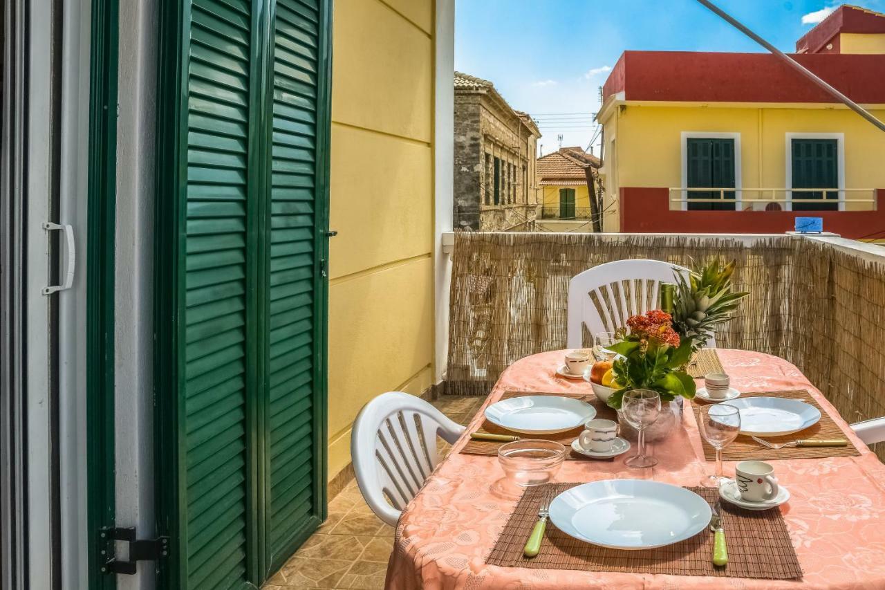 Modern Flat With Beautiful Views In South Of Corfu Leilighet Lefkímmi Eksteriør bilde